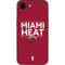NBA Miami Heat Standard - Red iPhone 16e Skin